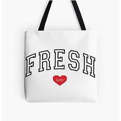 Fresh Love ❤️ All Over Print Tote Bag
