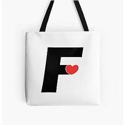 Fresh Love F All Over Print Tote Bag