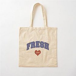 Fresh Love Merch Fresh Love Logo Cotton Tote Bag