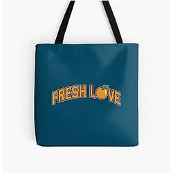 fresh love    All Over Print Tote Bag