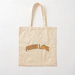 fresh love Cotton Tote Bag