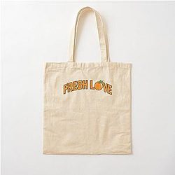 fresh love Cotton Tote Bag