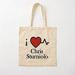 I Love Chris Sturniolo Cotton Tote Bag