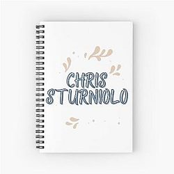 chris sturniolo Sturniolo Triplets Family Spiral Notebook