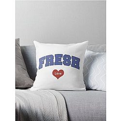 Fresh Love Merch Fresh Love Logo Throw Pillow