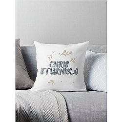 chris sturniolo Sturniolo Triplets Family Throw Pillow