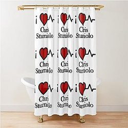 I Love Chris Sturniolo Shower Curtain