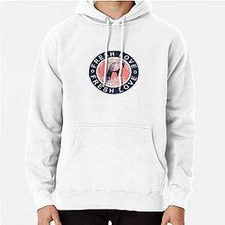 Fresh Love Athletic Apparel Est. 2022 Red and Blue Circle Pullover Hoodie