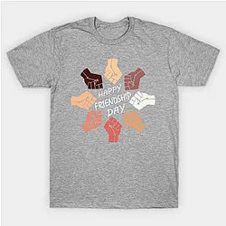 Happy Friendship Day Against Racism Classic T-shirt TP1002