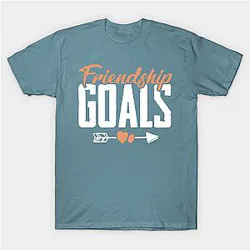 Friendship goals Friend cool crown quota Best Friends gift Classic T-shirt TP1002