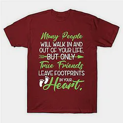 Best Friends forever Friendship Friend love heart gift Classic T-shirt TP1002