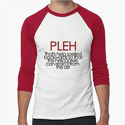 PLEH Baseball ¾ Sleeve T-Shirt RB0103