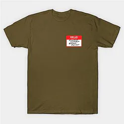 Friends - Hello My Name Is Princess Consuela Banana Hammock Classic T-shirt TP1002