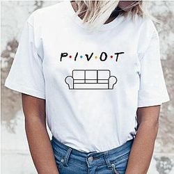 Friends T-Shirts - F.R.I.E.N.D.S Pivot T-Shirt FRI3012