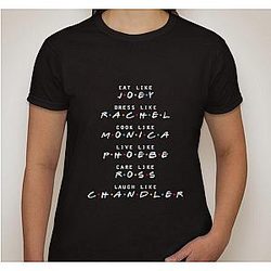 Friends T-Shirts - F.R.I.E.N.D.S Quote T-Shirt FRI3012