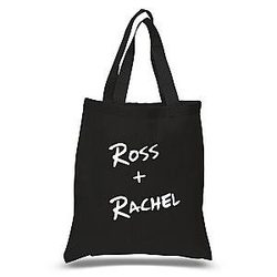 Friends Bags - F.R.I.E.N.D.S "Ross + Rachel" 100% Cotton Tote Bag FRI3012