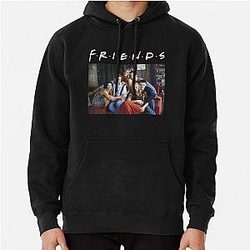  Friends Pullover Hoodie - Friends Retro Logos Group Portraits Gift, Friendly Pullover Hoodie
