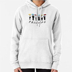Friends TV Show Hoodie - Signature Friends Pullover Classic Design Hoodie