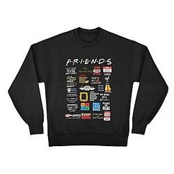 Friends Quotes TTPM0303 Friends TV Show Sweatshirts