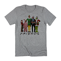 Buddy The Elf Grinch Christmas Vacation DTNK0904 Friends TV Show T-Shirts