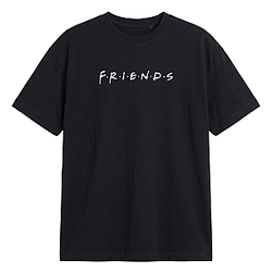 Classic Logo Typography LA 2904 Friends TV Show T-Shirts