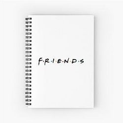 Friends TV Show Notebook - FRIENDS Spiral Notebook