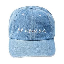 Friends Hats &amp; Caps - Denim Logo Baseball Cap FRI3012