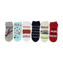 Friends Socks -  Womens Novelty Low-Cut Socks | 5 Pairs | Size 4-10 FRI3012
