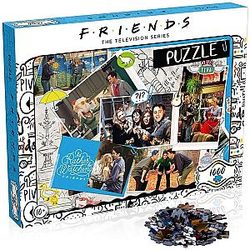 Friends Puzzles - Friends Scrapbook 1000 Piece Jigsaw Puzzle FRI3012