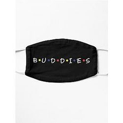 Friends TV Show Face Masks - Buddies (white letter) Mask