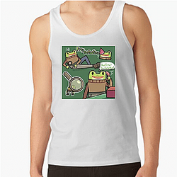 Frog Detective is a mystery game series Frog Detective Tank Tops