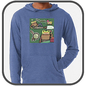 Frog Detective Hoodies