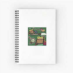 Frog Detective is a mystery game series Frog Detective Notebook