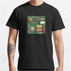 Frog Detective is a mystery game series Frog Detective T-Shirts