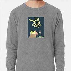 Frog Detective's main character is the Frog Detective Frog Detective Sweatshirts