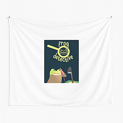 Frog Detective's main character is the Frog Detective Frog Detective Tapestries