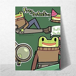 Frog Detective is a mystery game series Frog Detective Posters