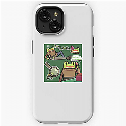 Frog Detective is a mystery game series Frog Detective iPhone Cases