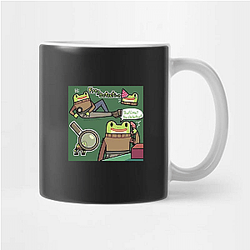 Frog Detective is a mystery game series Frog Detective Mugs