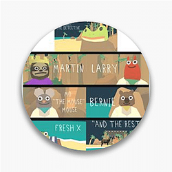 Frog Detective's third game is Corruption at Cowboy County Frog Detective Pins