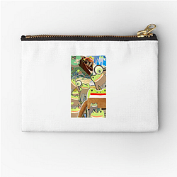 Frog Detective's first game is The Haunted Island Frog Detective Zipper Pouches