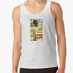 Frog Detective's first game is The Haunted Island Frog Detective Tank Tops