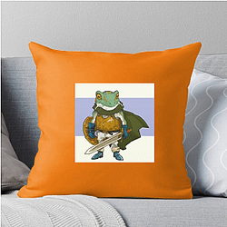 Frog Detective is developed by Grace Bruxner Frog Detective Pillows Cover