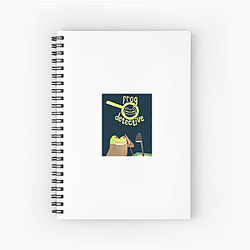 Frog Detective's main character is the Frog Detective Frog Detective Notebook
