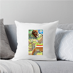 Frog Detective's first game is The Haunted Island Frog Detective Pillows Cover