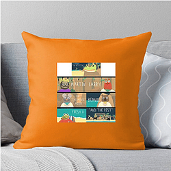 Frog Detective's third game is Corruption at Cowboy County Frog Detective Pillows Cover