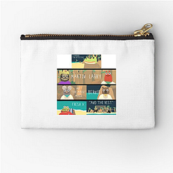Frog Detective's third game is Corruption at Cowboy County Frog Detective Zipper Pouches