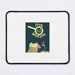 Frog Detective's main character is the Frog Detective Frog Detective Mouse Pads