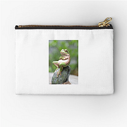 Frog Detective's second game is The Invisible Wizard Frog Detective Zipper Pouches