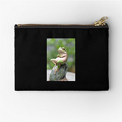 Frog Detective's second game is The Invisible Wizard Frog Detective Zipper Pouches